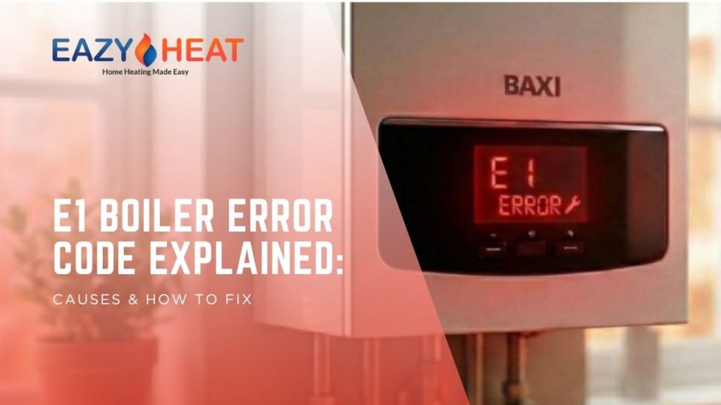 E1 Boiler Error Code Explained_ Causes & How to Fix