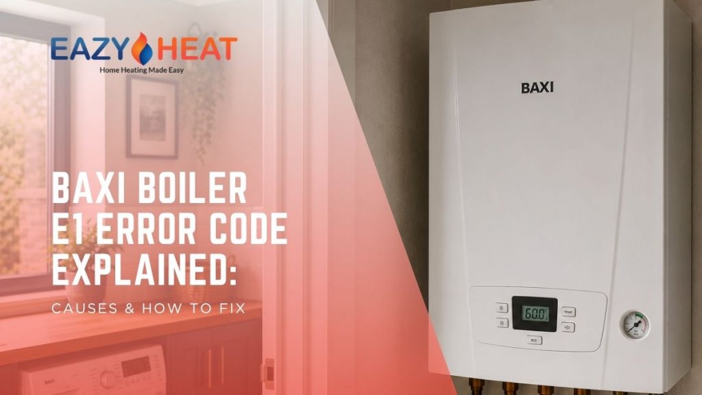 Baxi Boiler E1 Error Code Explained