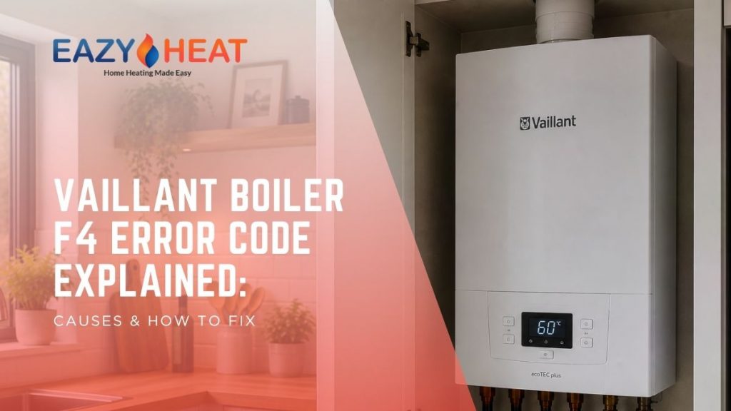Vaillant Boiler F4 Error Code Explained