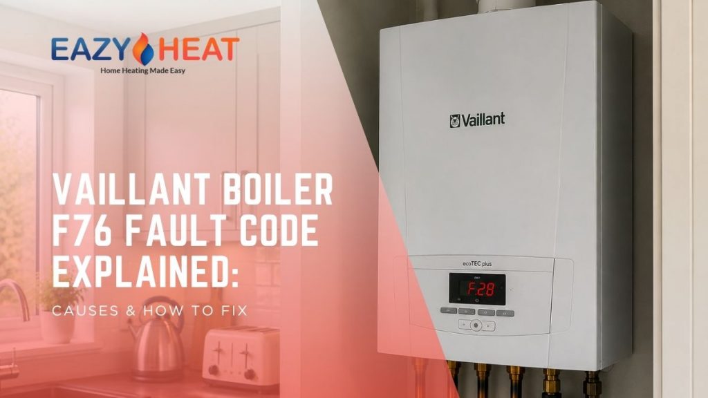 Vaillant Boiler F76 Fault Code Explained