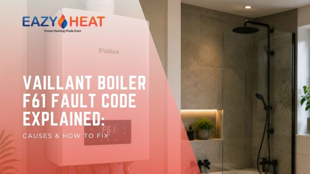 Vaillant Boiler F61 Fault Code Explained